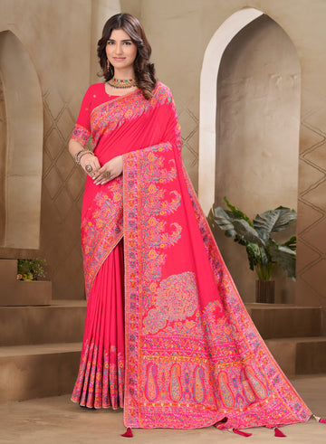 Kashmiri Pashmina Saree